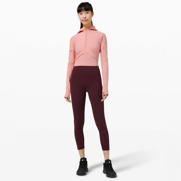 NWOT Lululemon Break The Trail 1/2 Zip in Pastel Pink RARE SIZE COLOR COMBO - Picture 10 of 10